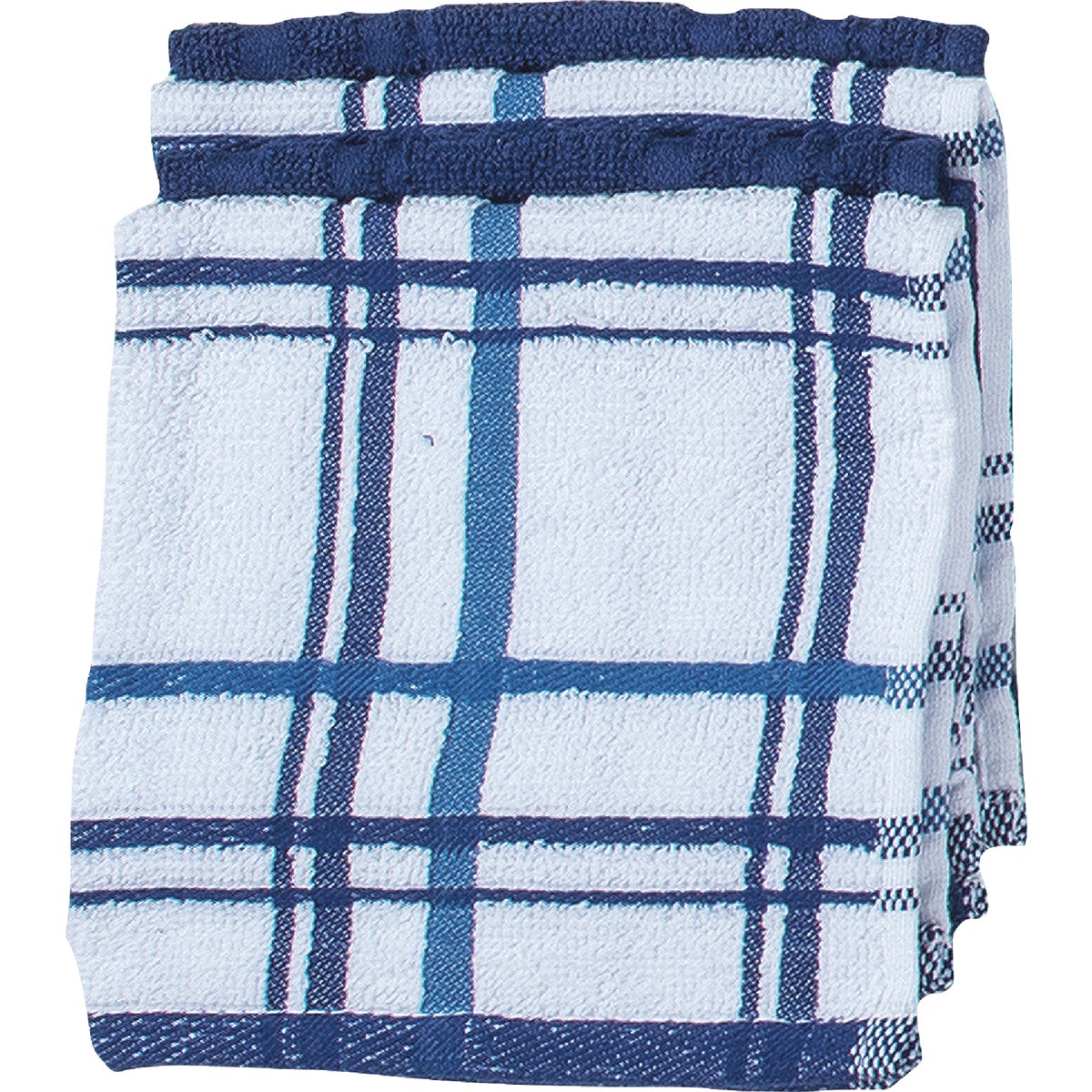 4PK INDIGO DISH CLTH SET