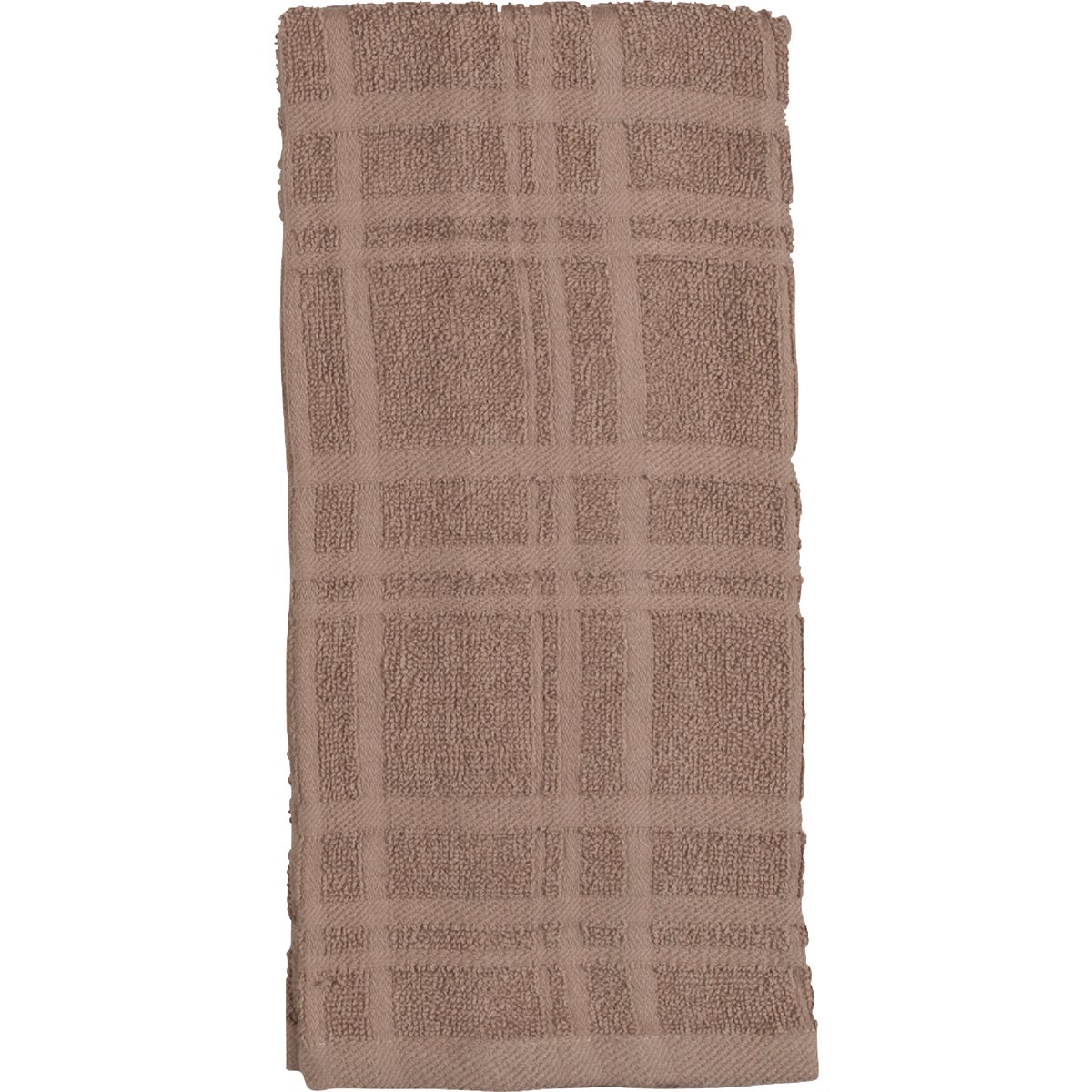 2PK TAUPE TERRY TOWEL