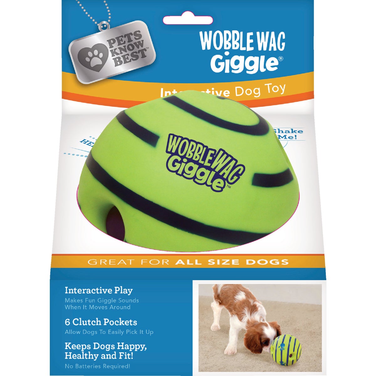 WOBBLE WAG GIGGLE BALL