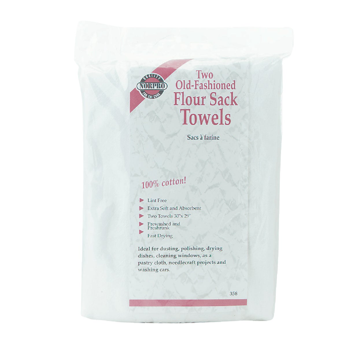 2PK FLOUR SACK TOWELS