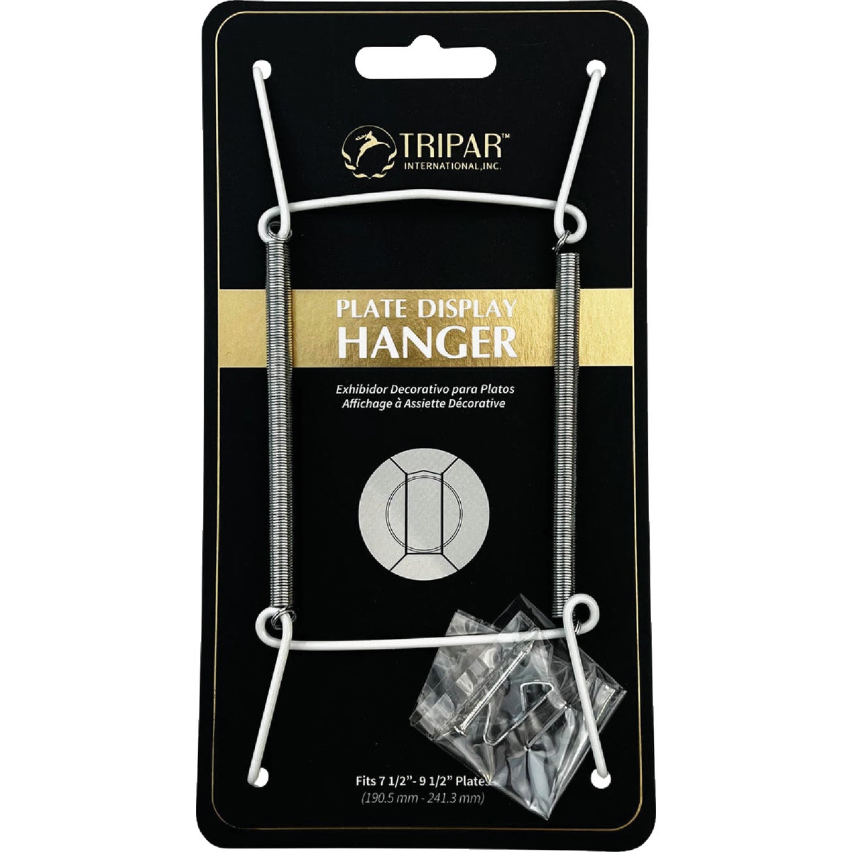 7-9 WHT PLATE HANGER
