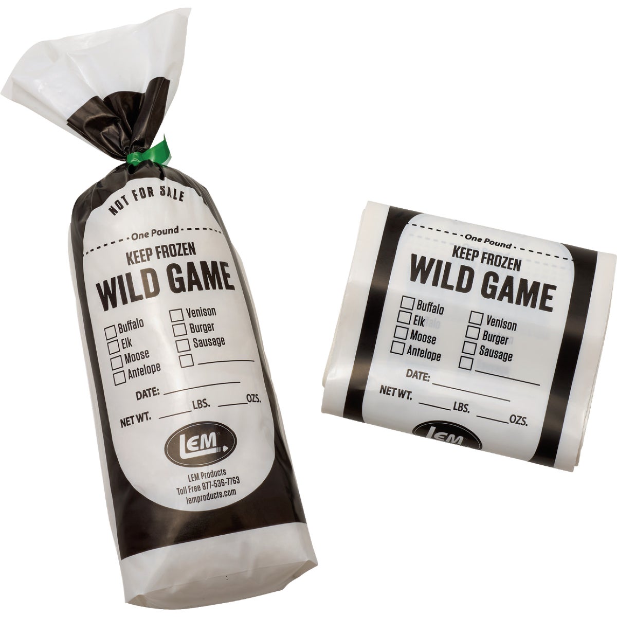 1# 25CT WILD GAME BAGS