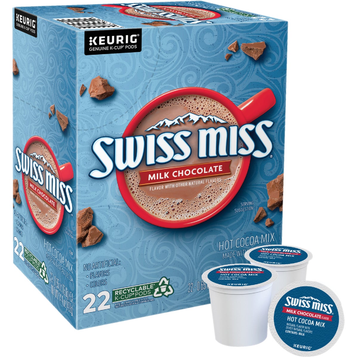 Keurig Swiss Miss Milk Chocolate Hot Cocoa K-Cup (22-Pack) 634070
