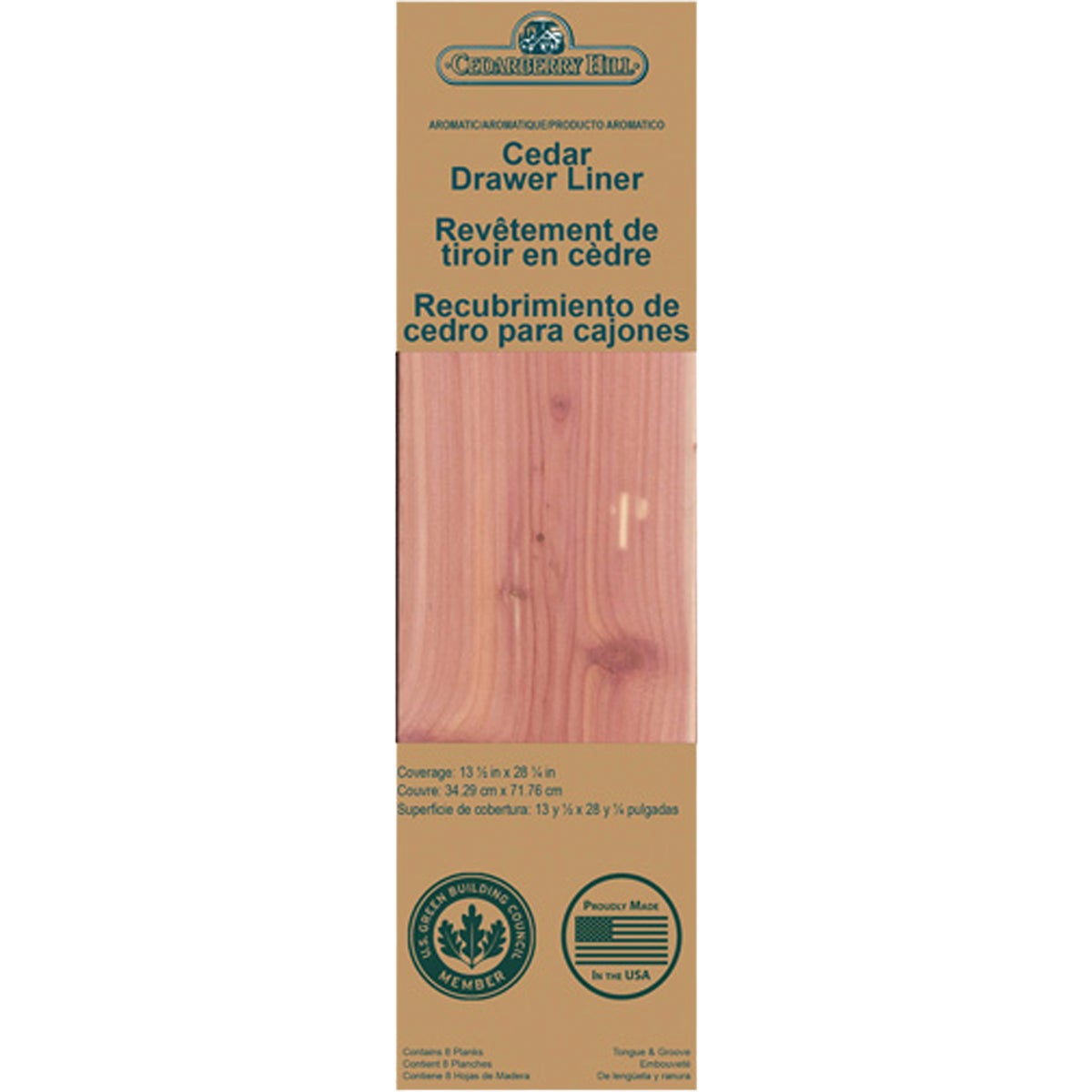 CEDAR DRAWER-LINER
