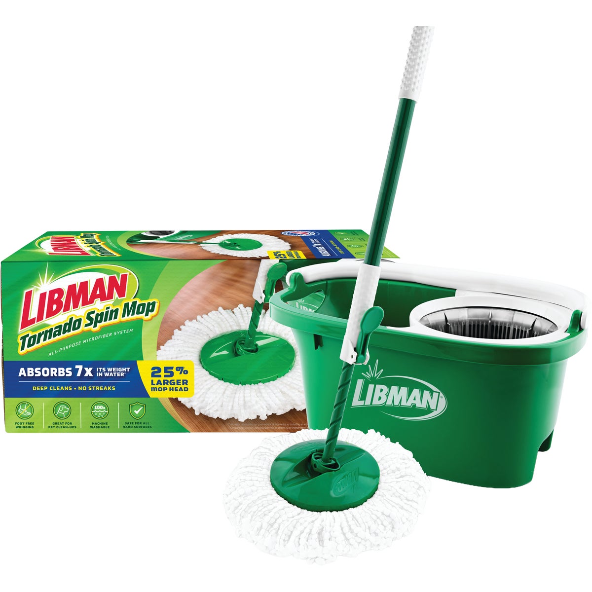 Libman Tornado Spin Mop & Bucket
