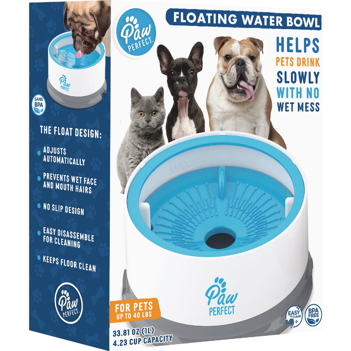 FLOATING WATER PET BOWL