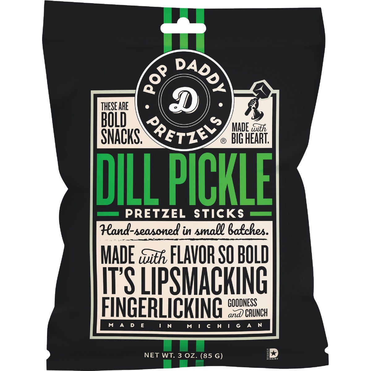 3OZ DILL PKL PRETZEL