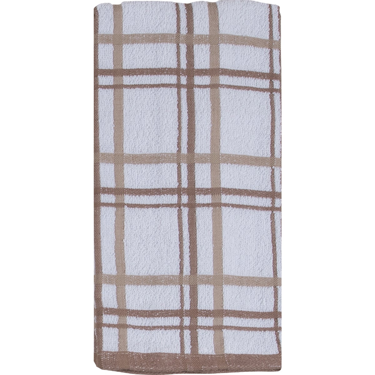 2PK TAUPE TERRY TOWEL