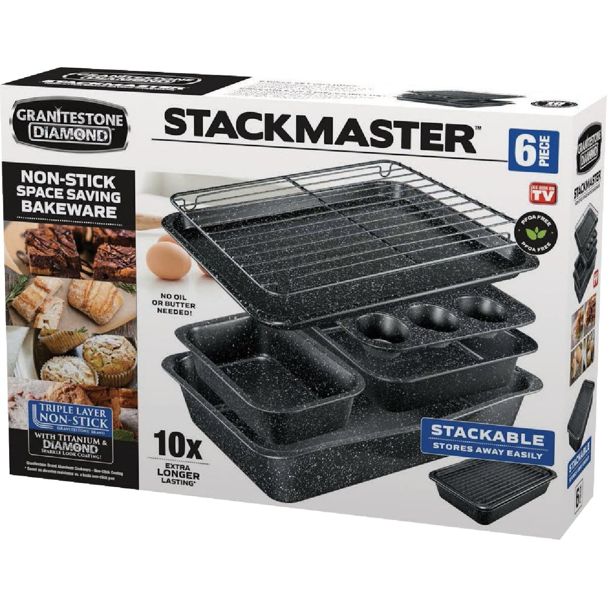 6PC NON-STICK BAKEWARE