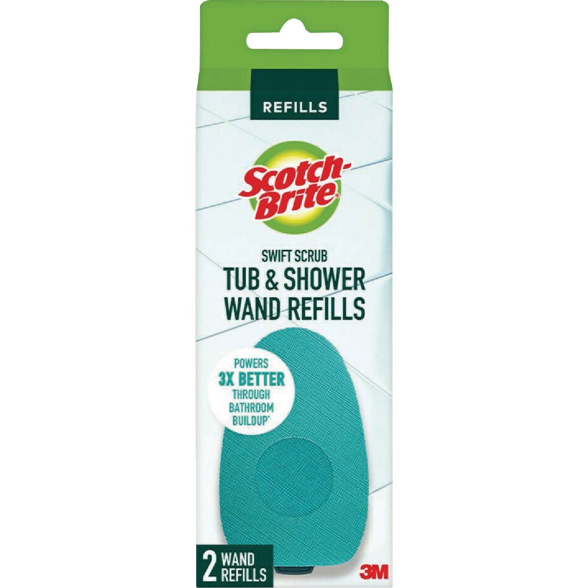 2CT BATH SCRUBBER REFILL