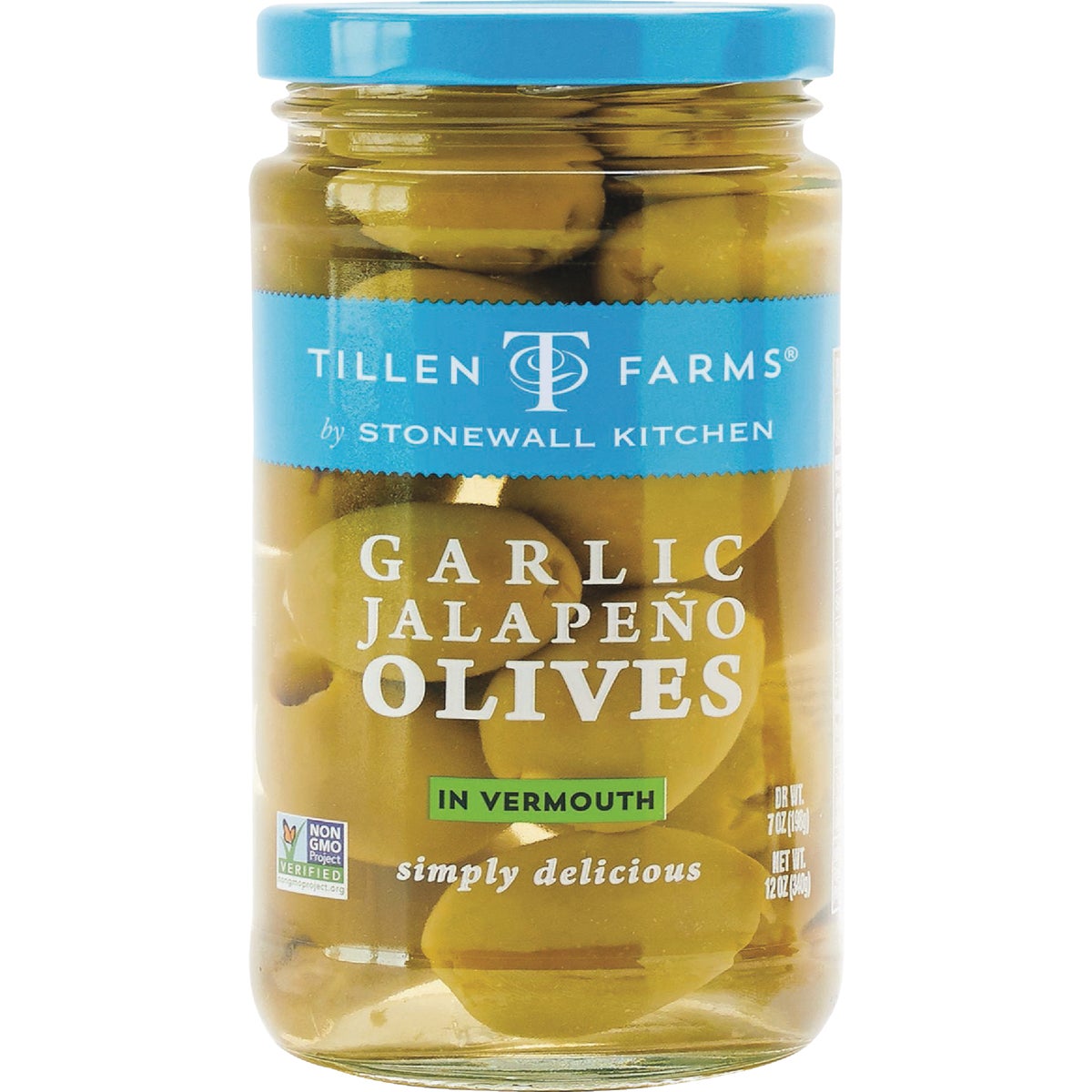 GARLIC JALAPEO OLIVES