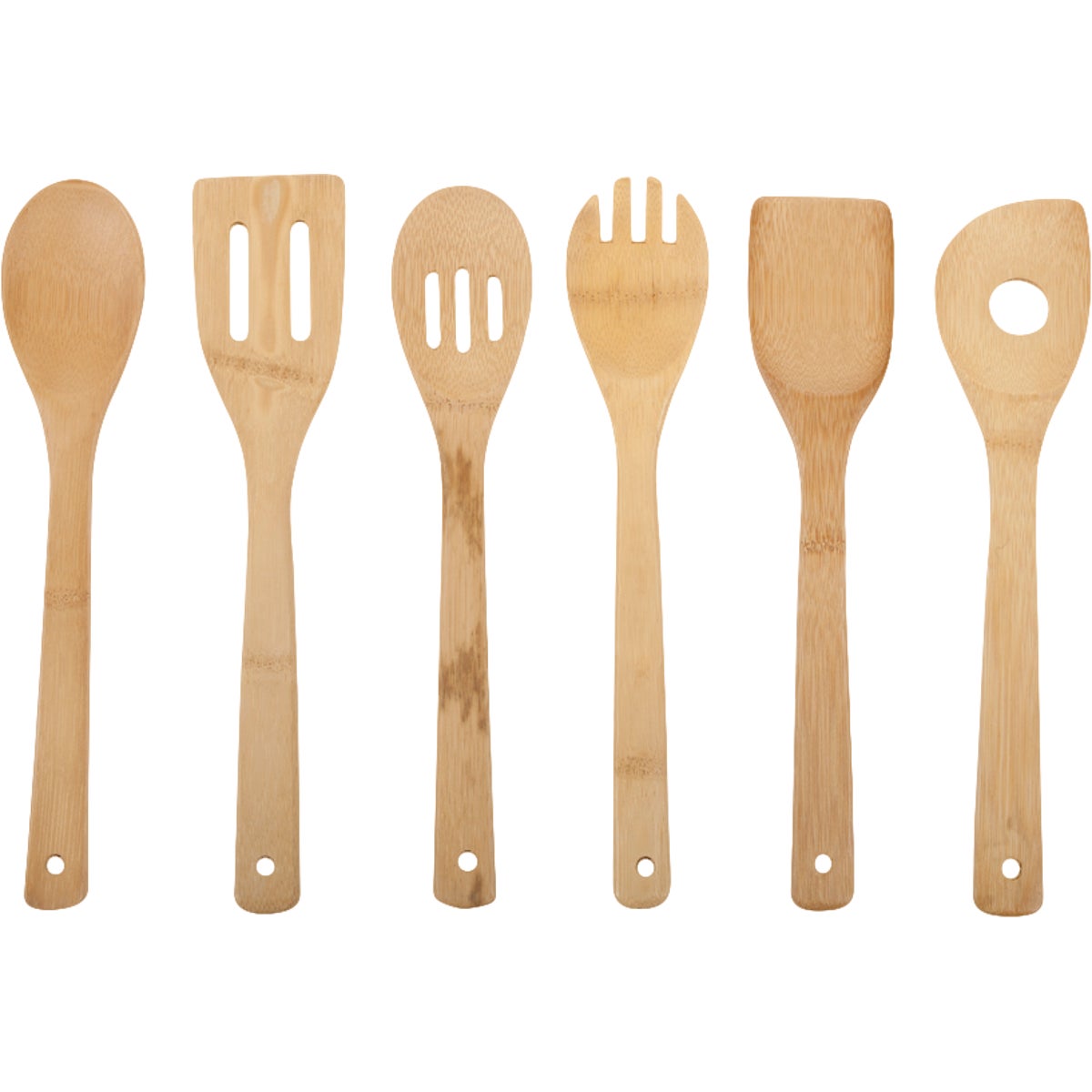 6PC BAMBOO UTENSIL SET