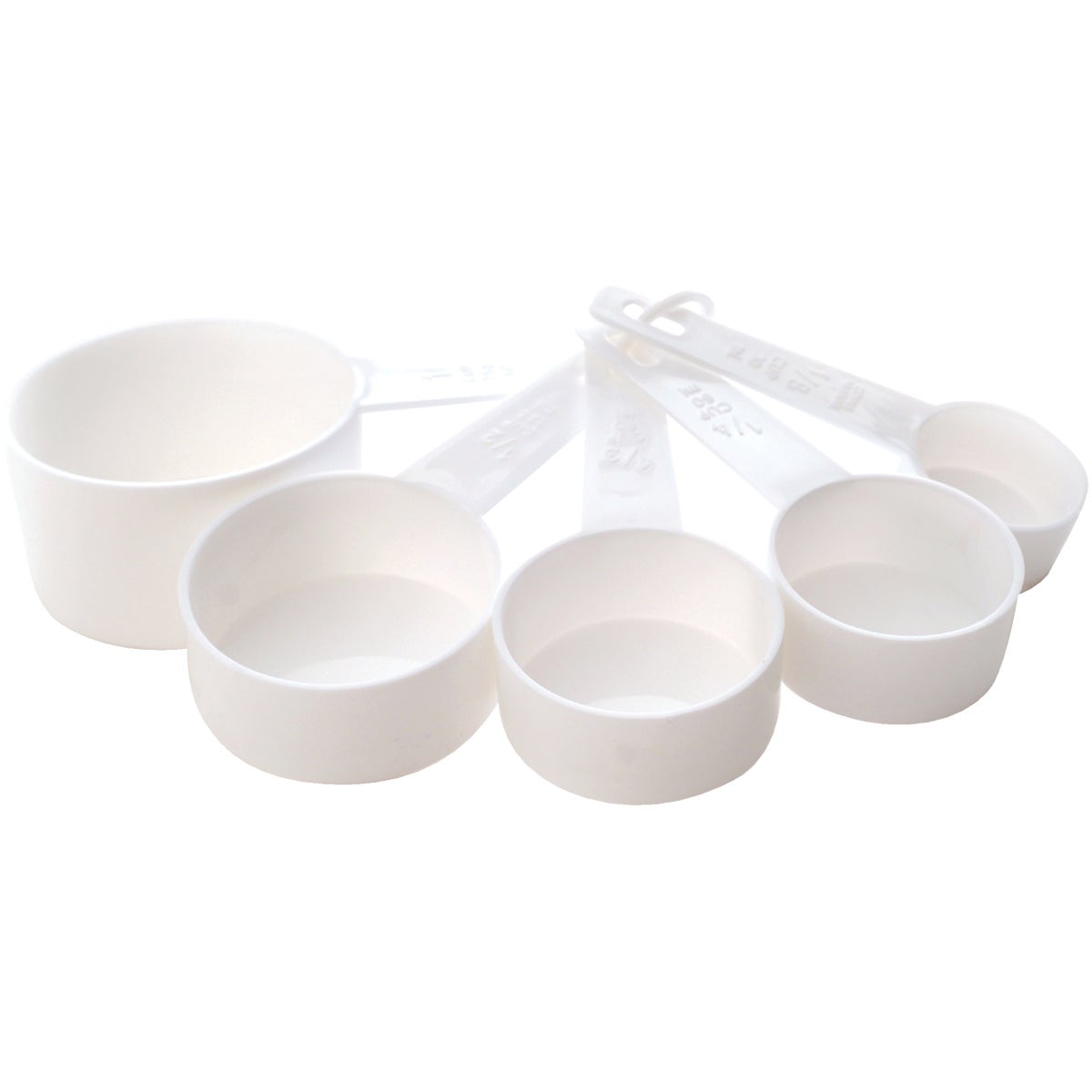 5PC WHITE MEASURING CUP