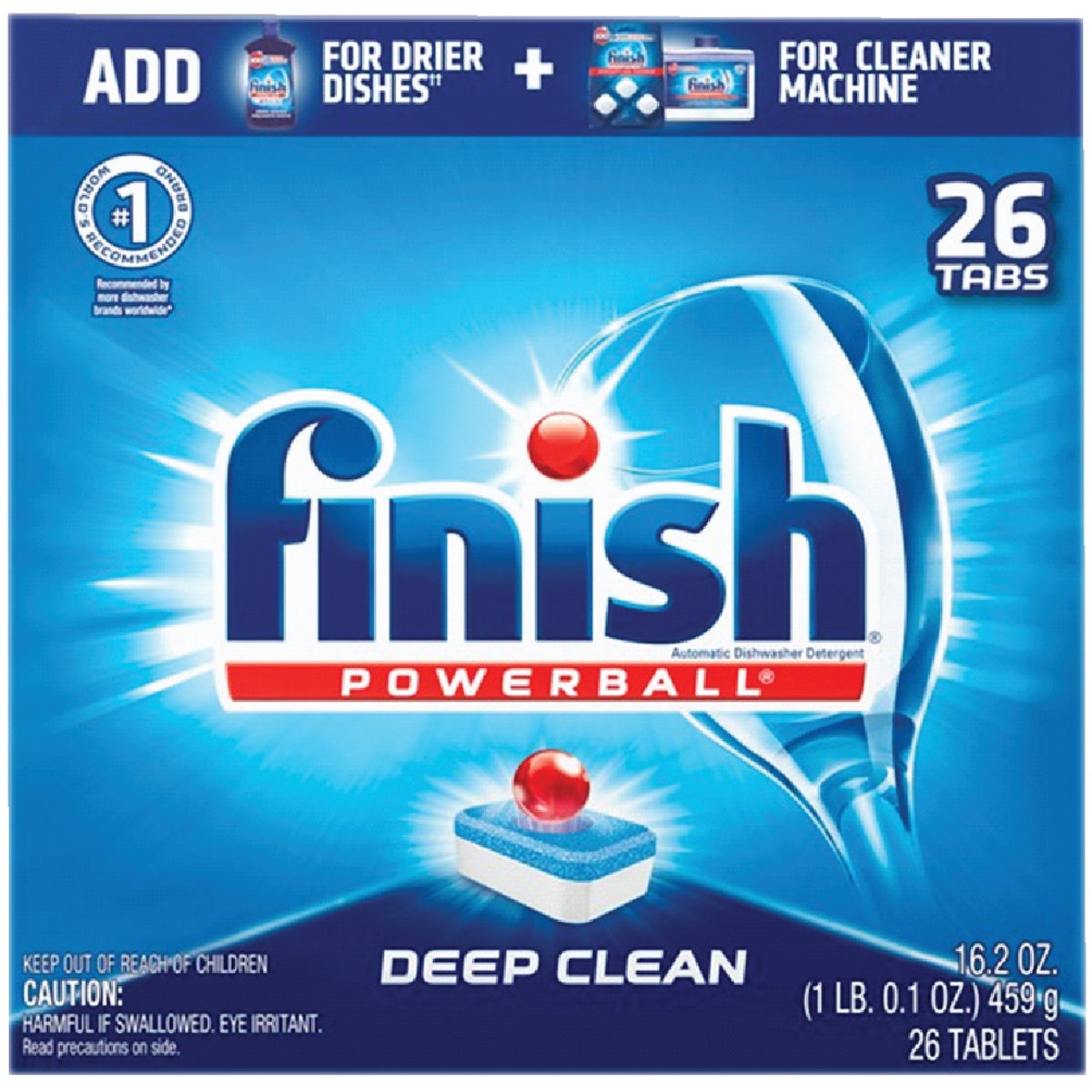 Finish Powerball Fresh Scent Dishwasher Detergent (26 Count) 641848