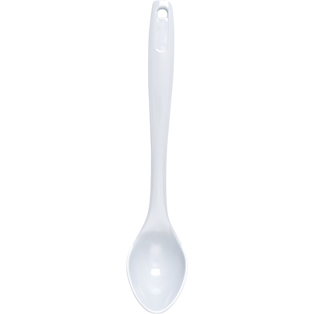 12" WHT MELAMINE SPOON