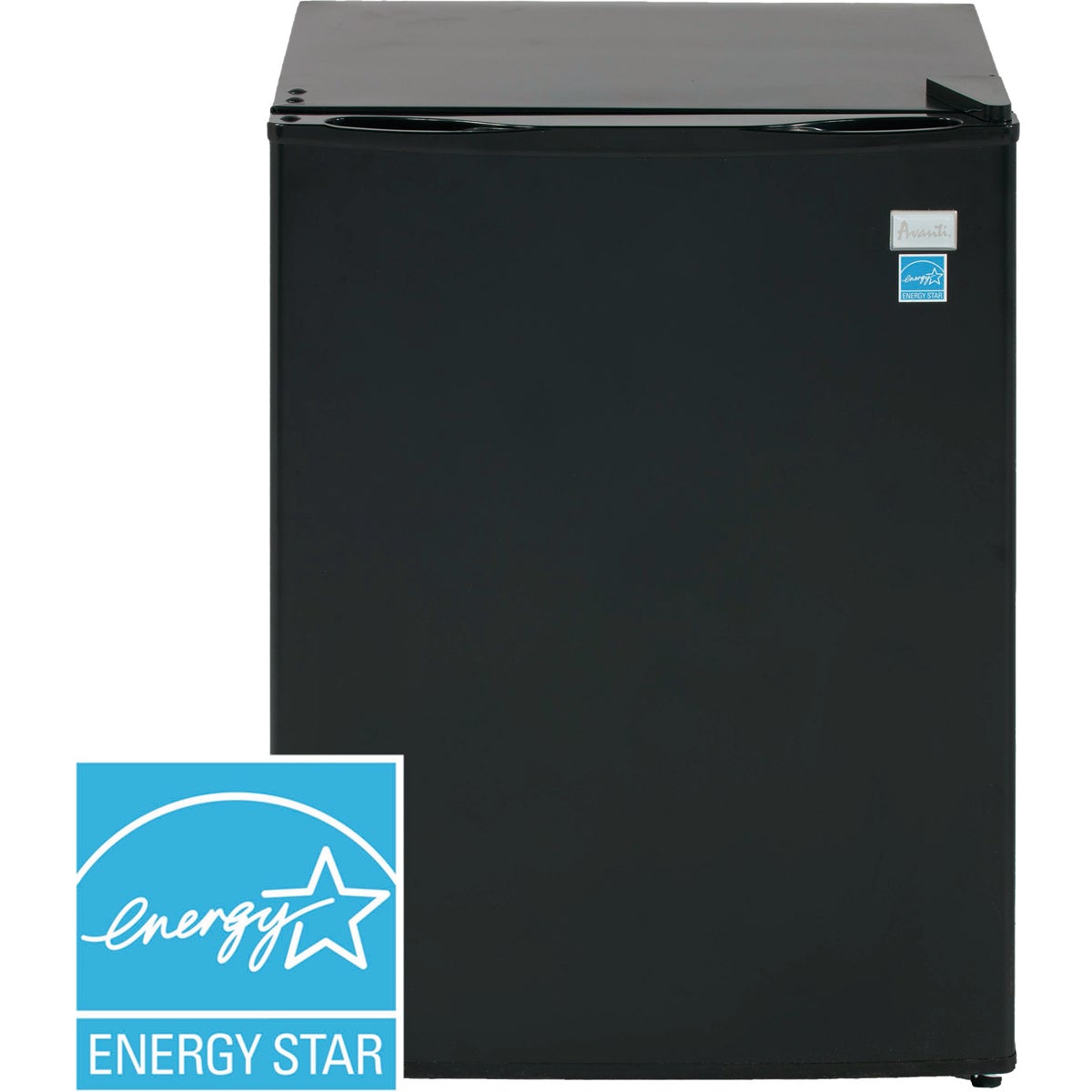 2.4CF BLACK REFRIGERATOR