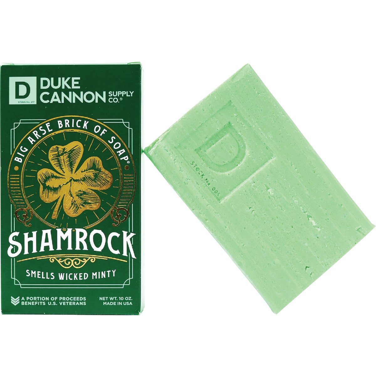 10OZ SHAMROCK SOAP