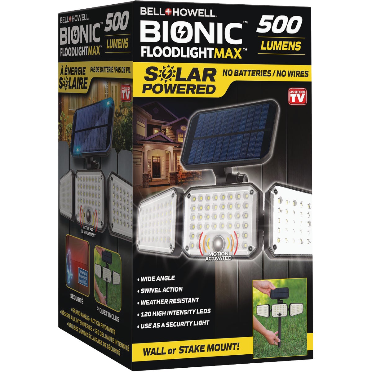 SOLAR POWER FLOODLIGHT