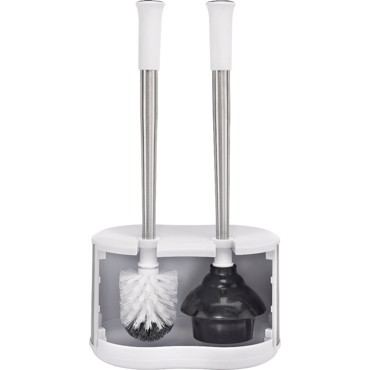TOILET BRUSH AND PLUNGER