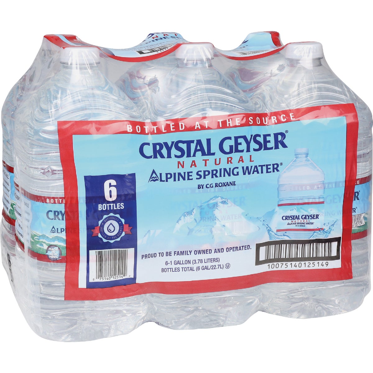 6PK NAT SPRING WATER