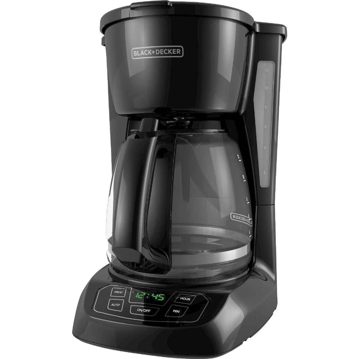 BLK 12-CUP COFFEE MAKER