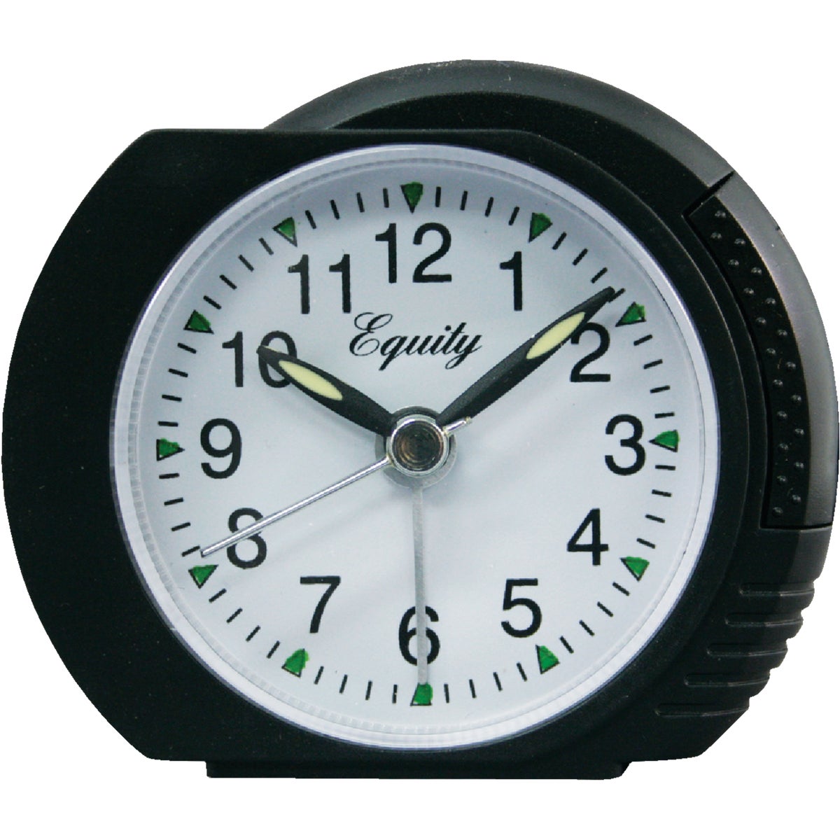 BLK QUARTZ ALARM CLOCK