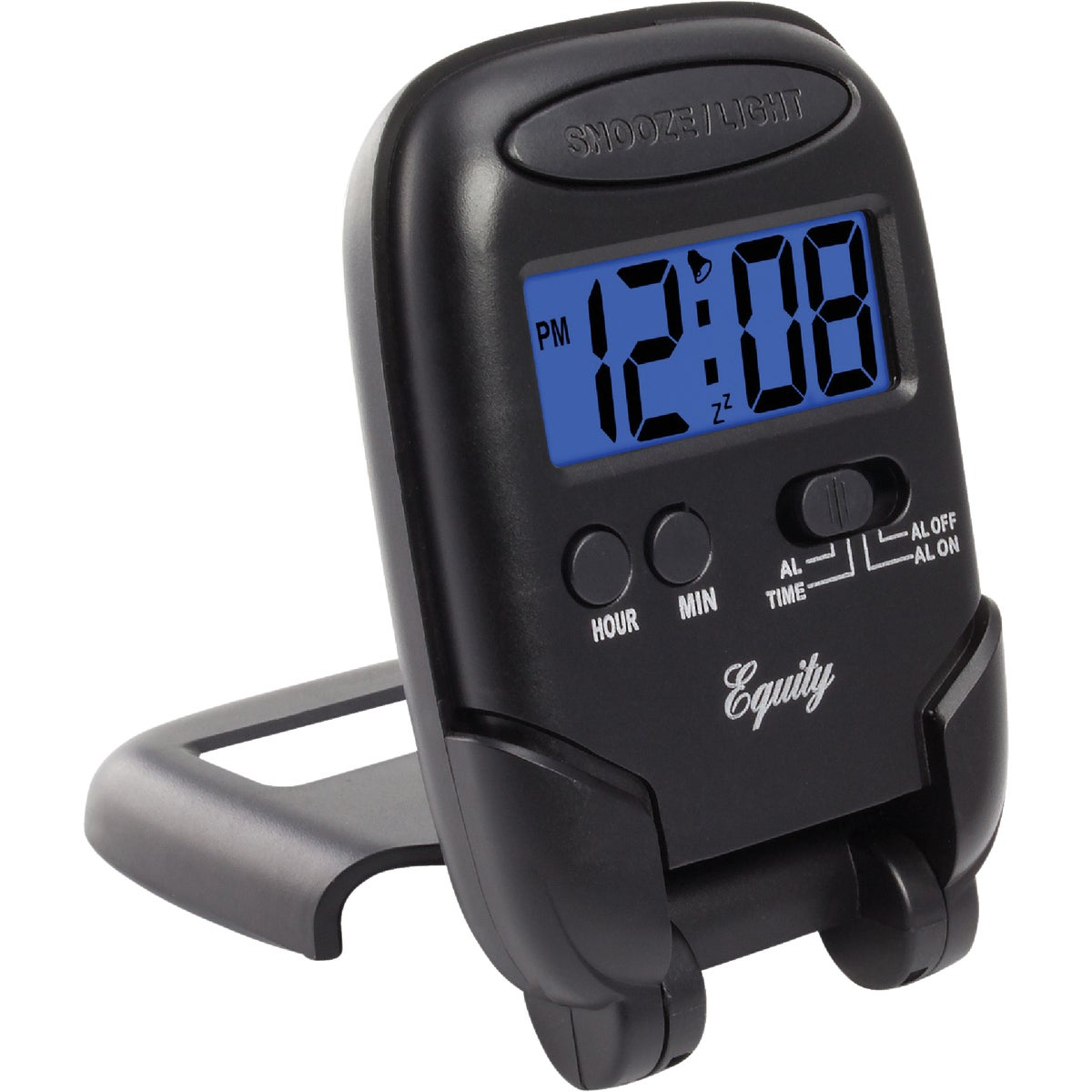 LCD TRAVEL ALARM CLOCK