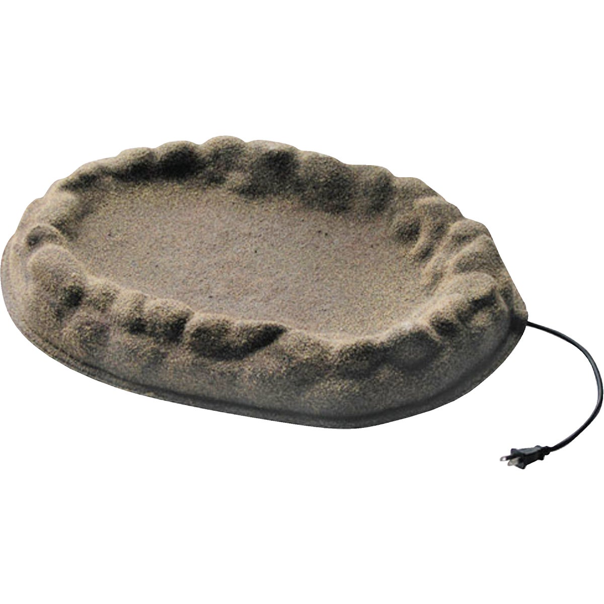 GROUND HEATED BIRDBATH