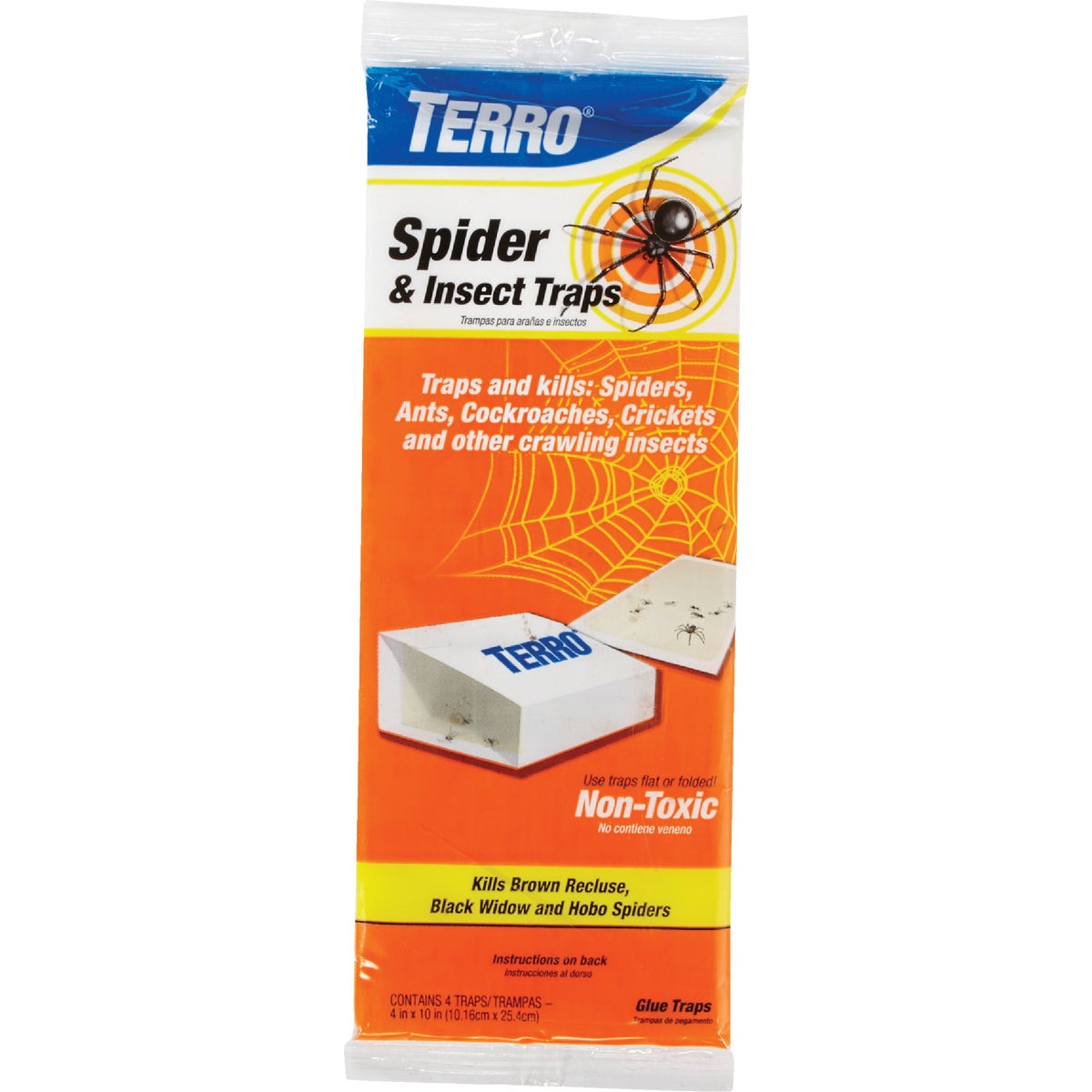 4PK TERRO SPIDER TRAP