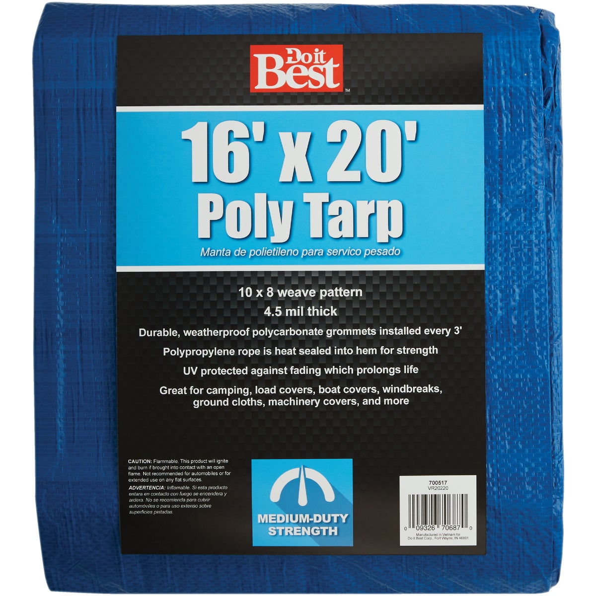 Do it Medium Duty Poly Tarp 700517