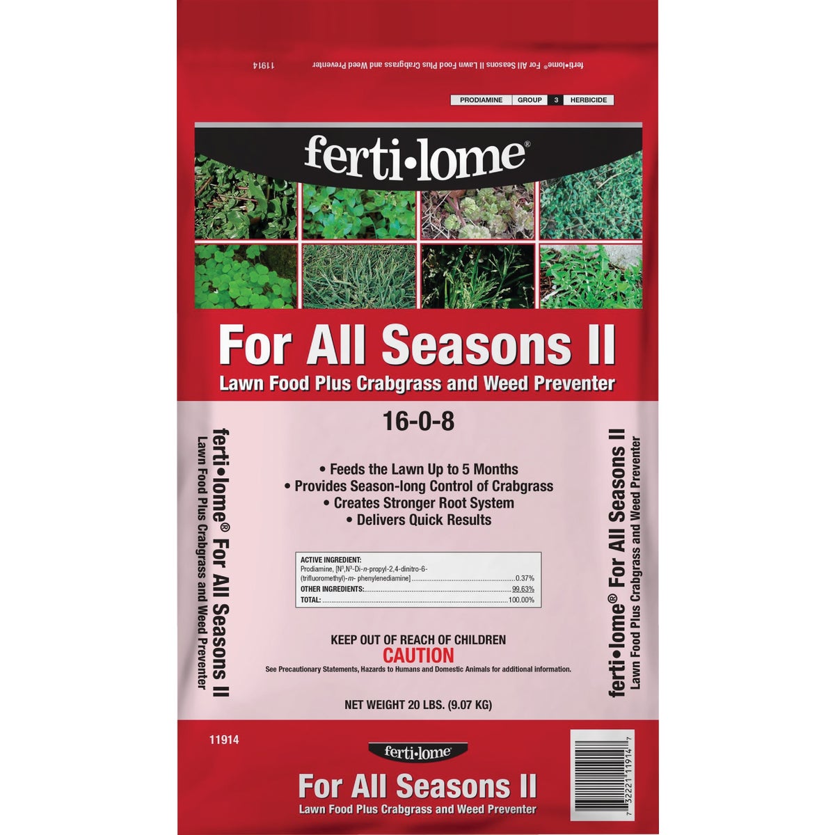 Lawn Fertilizer with Crabgrass Preventer