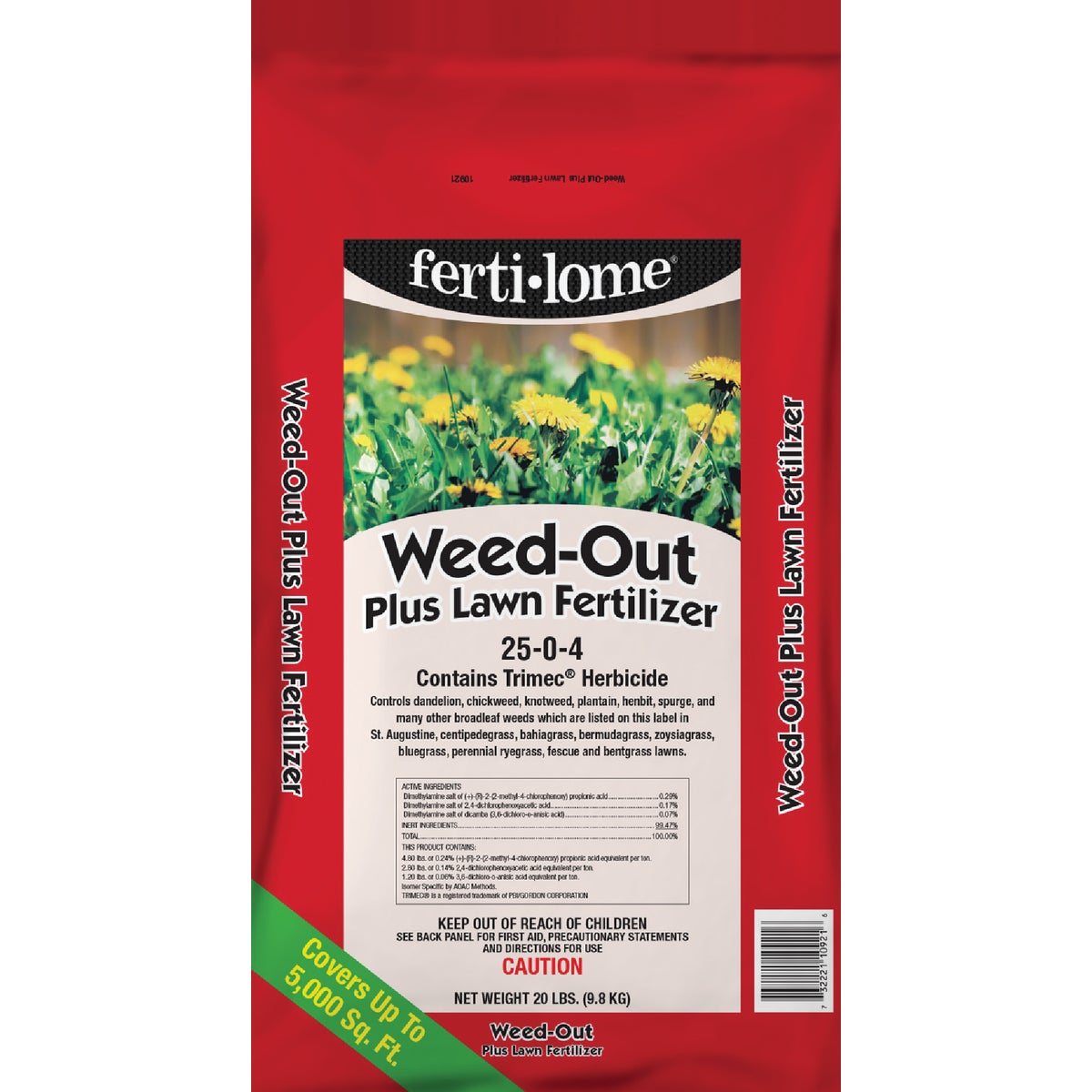Lawn Fertilizer with Weed Killer