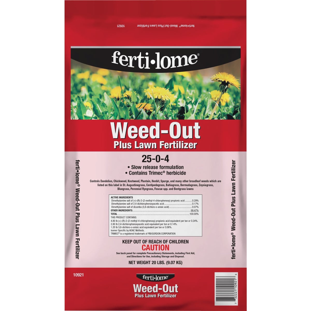 Lawn Fertilizer with Weed Killer