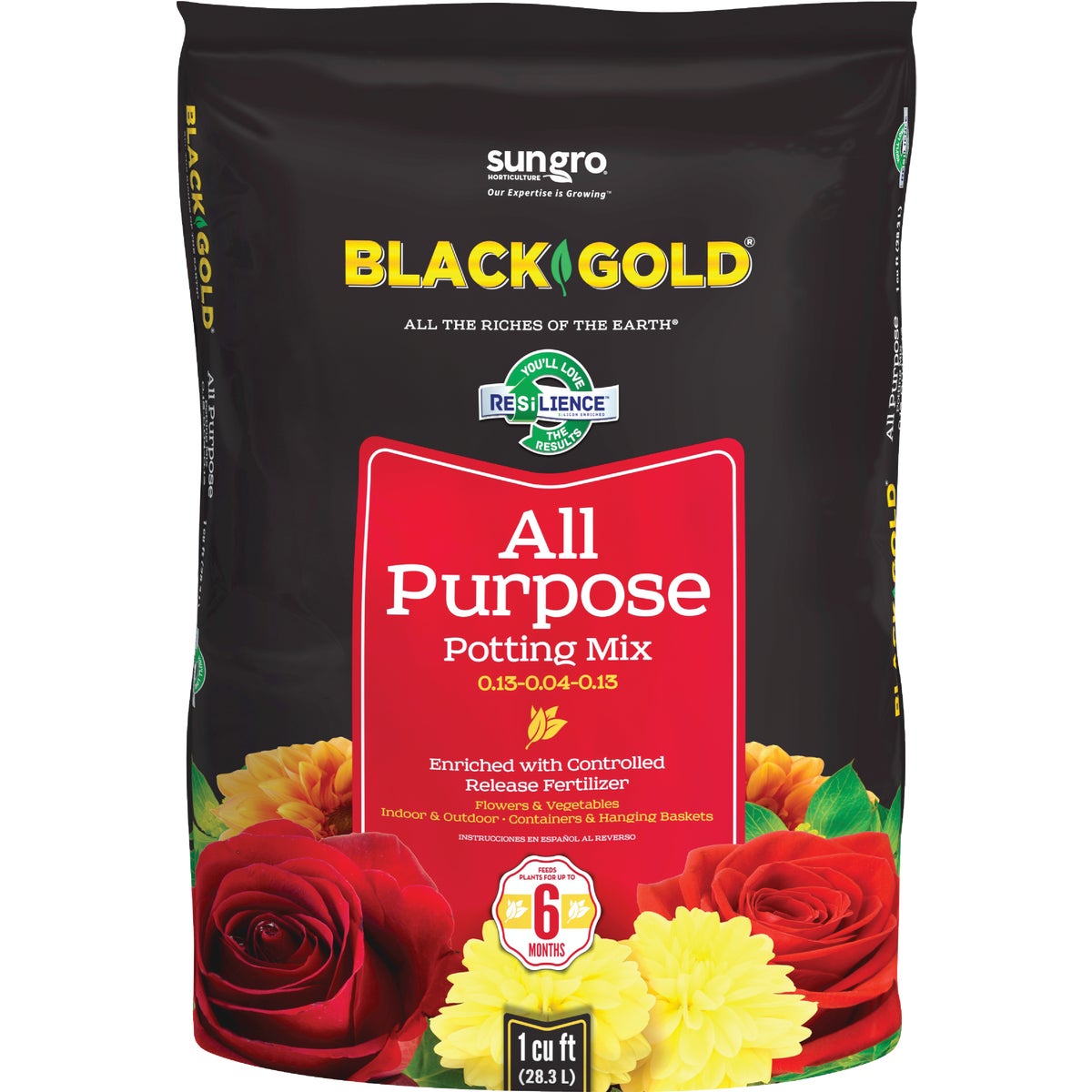 Black Gold All Purpose Potting Soil 700867