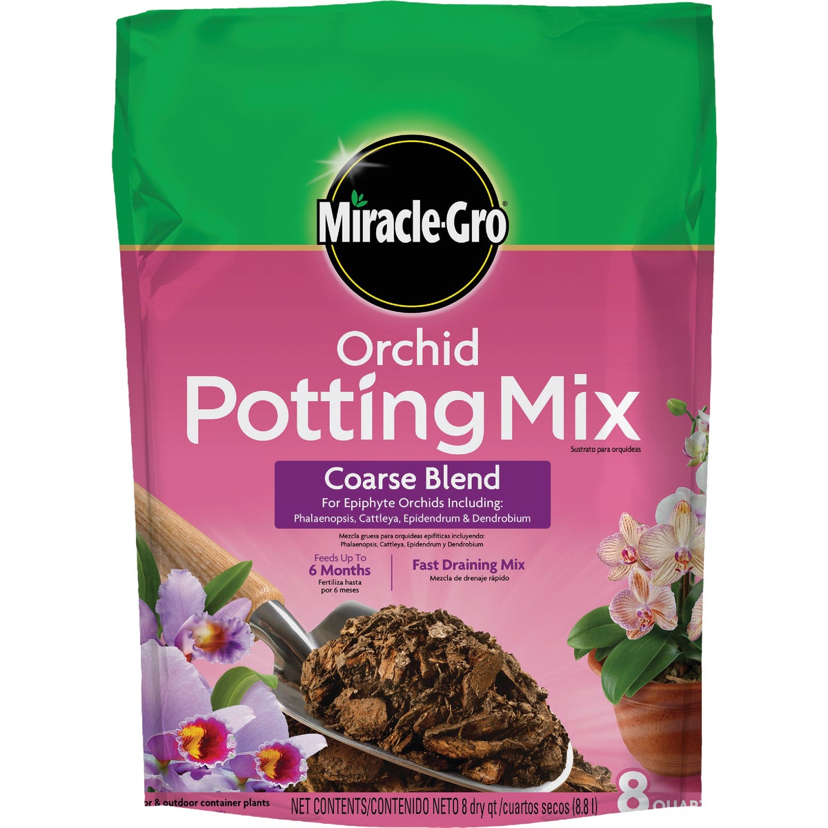 Miracle-Gro Coarse Blend Orchid Potting Soil 701304