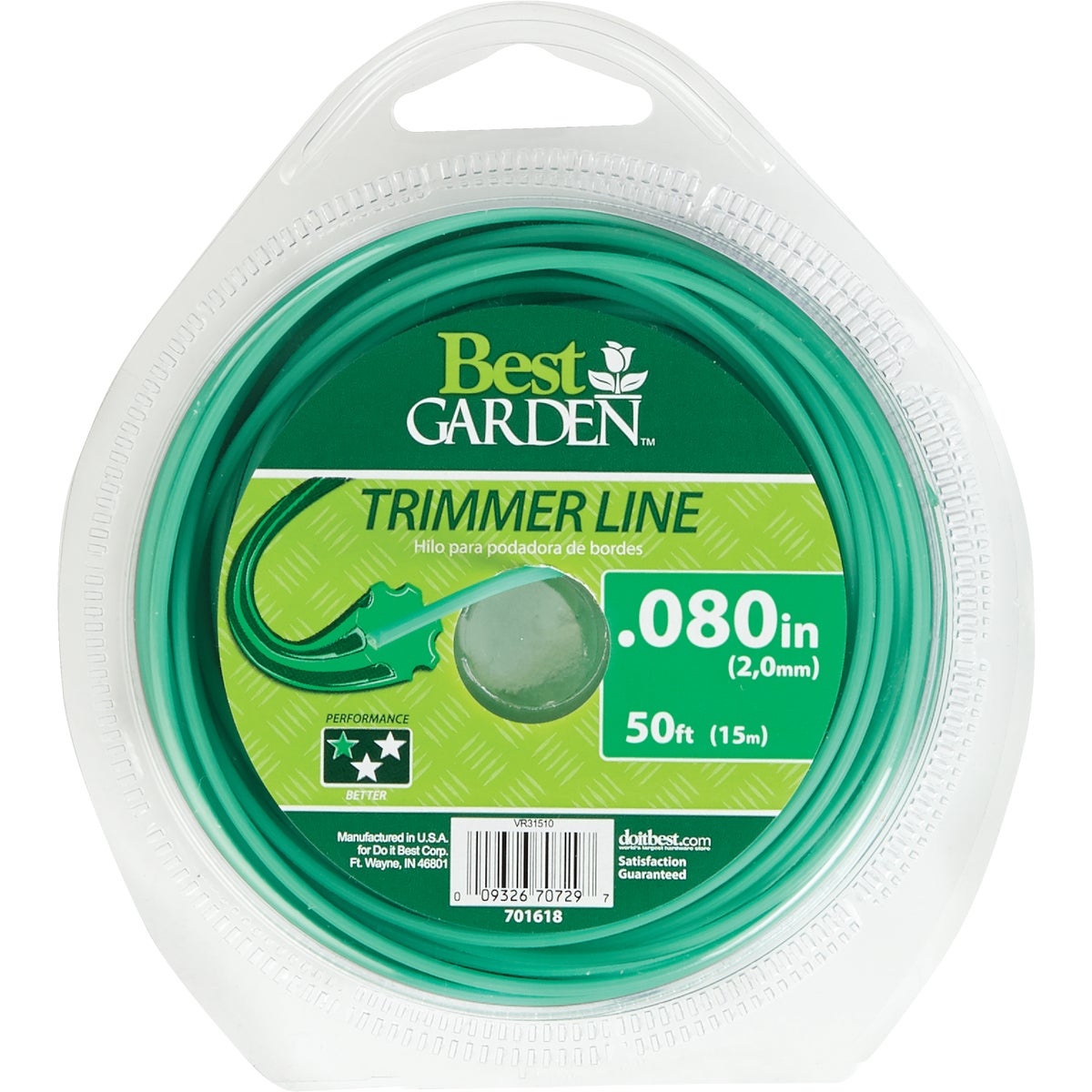 Best Garden Round Trimmer Line 701618