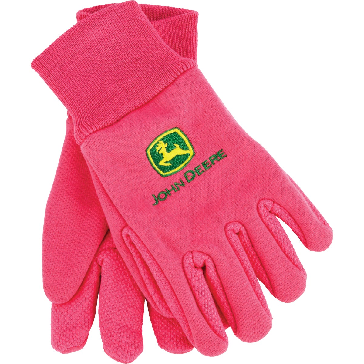 YTH JD PNK JERSEY GLOVE