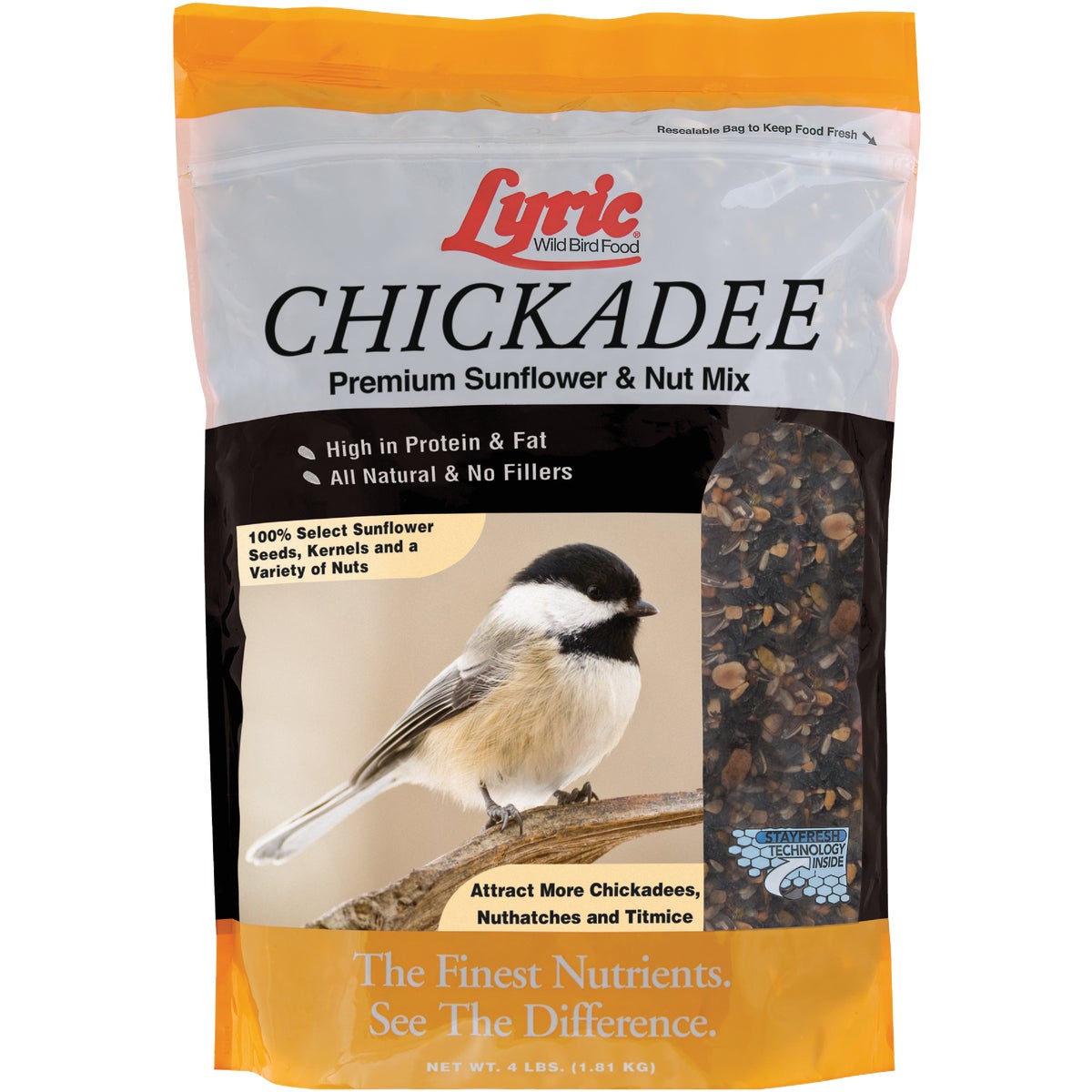 4LB CHICKADEE BIRD SEED