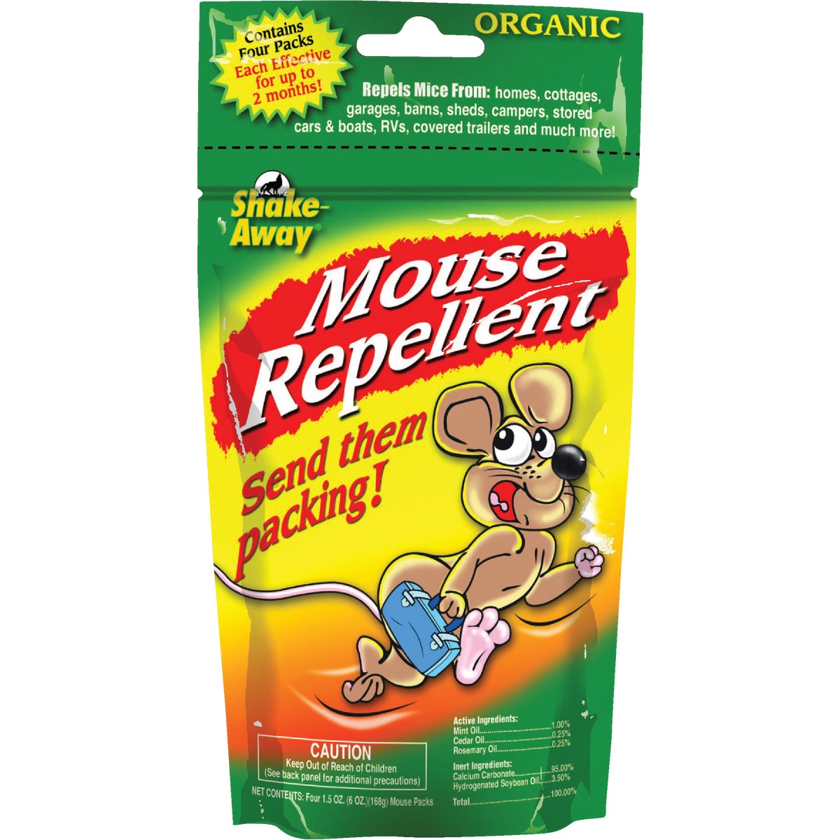4PK MOUSE REPELLENT
