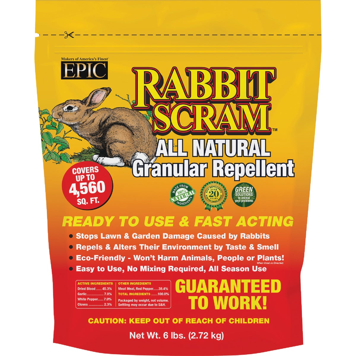 6 LB RABBIT REPELLENT