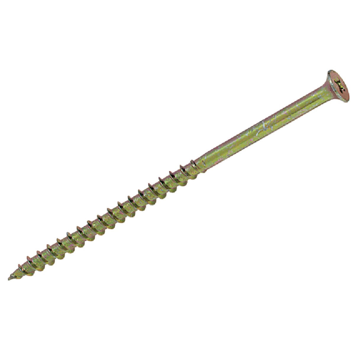 1M 3-1/2 GOLD WOOD SCREW