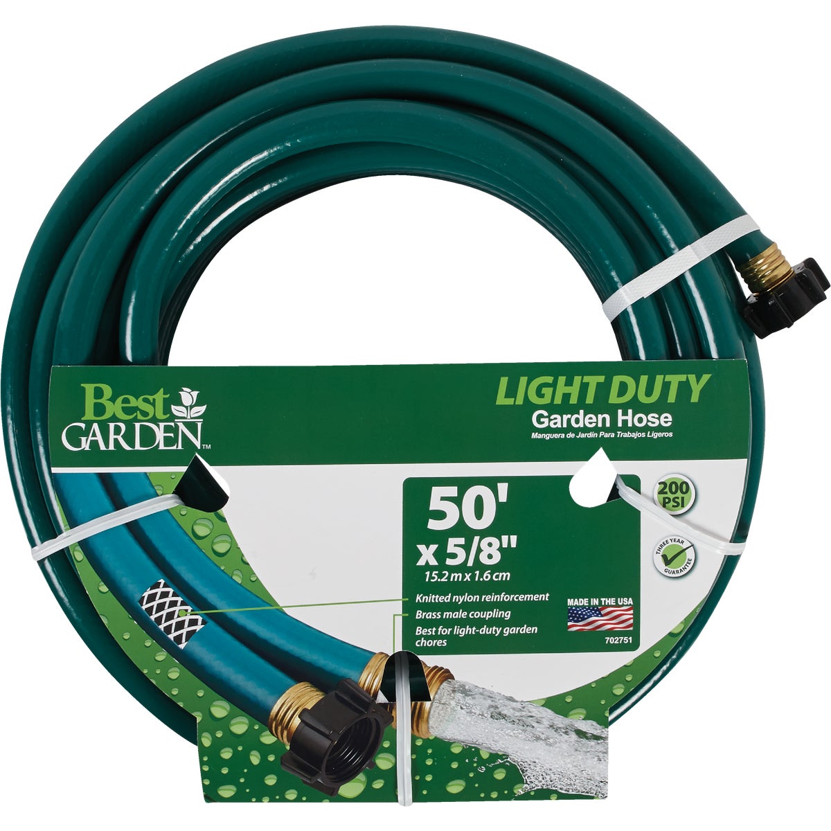 Best Garden Light-Duty 200 PSI Garden Hose 702751