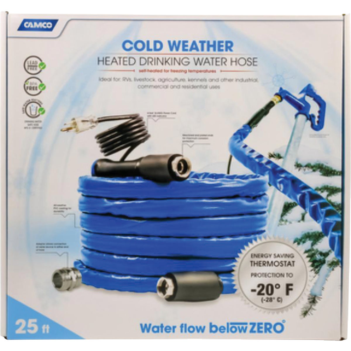 25 HEATED WATER HOSE
