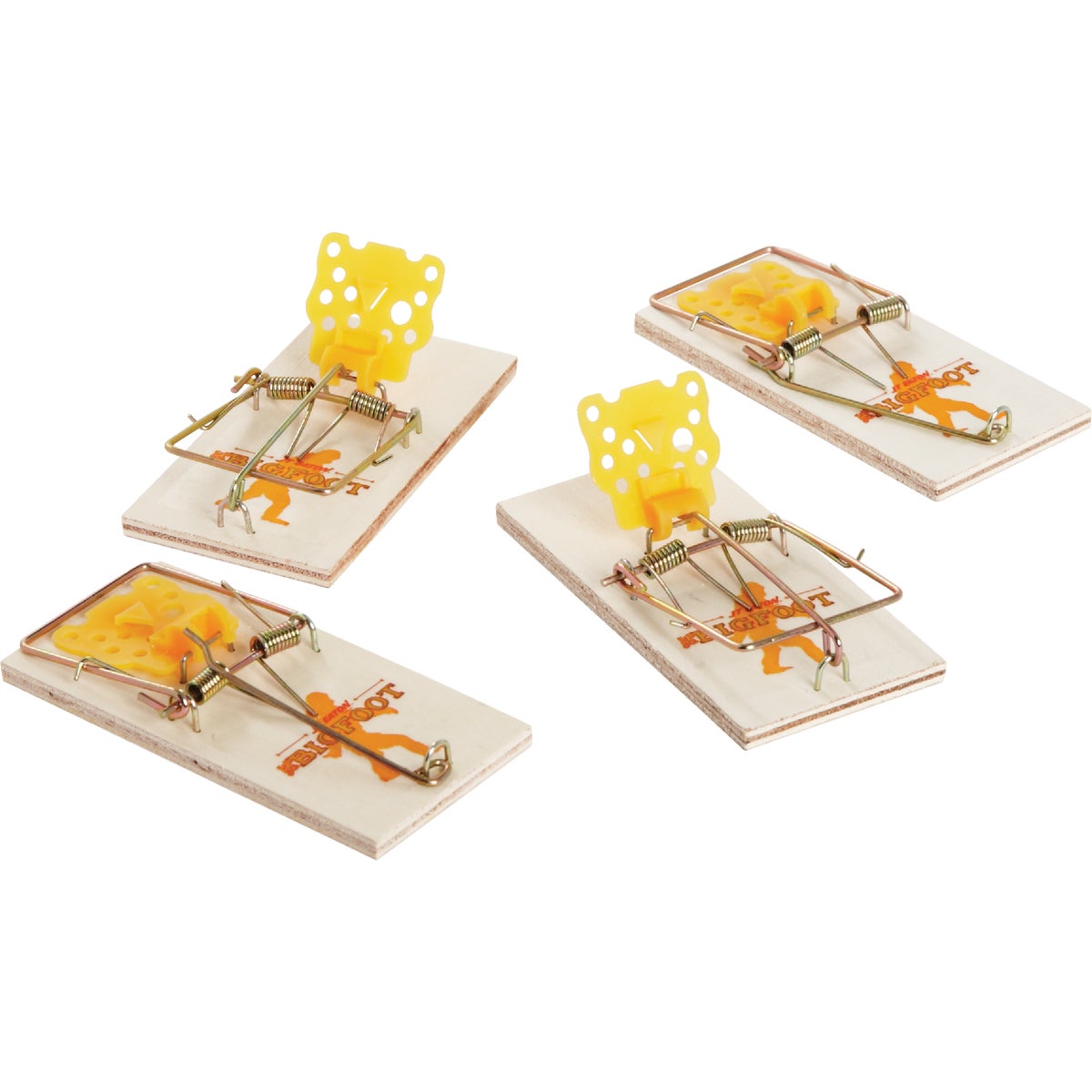 4PK BIGFOOT MOUSE TRAP