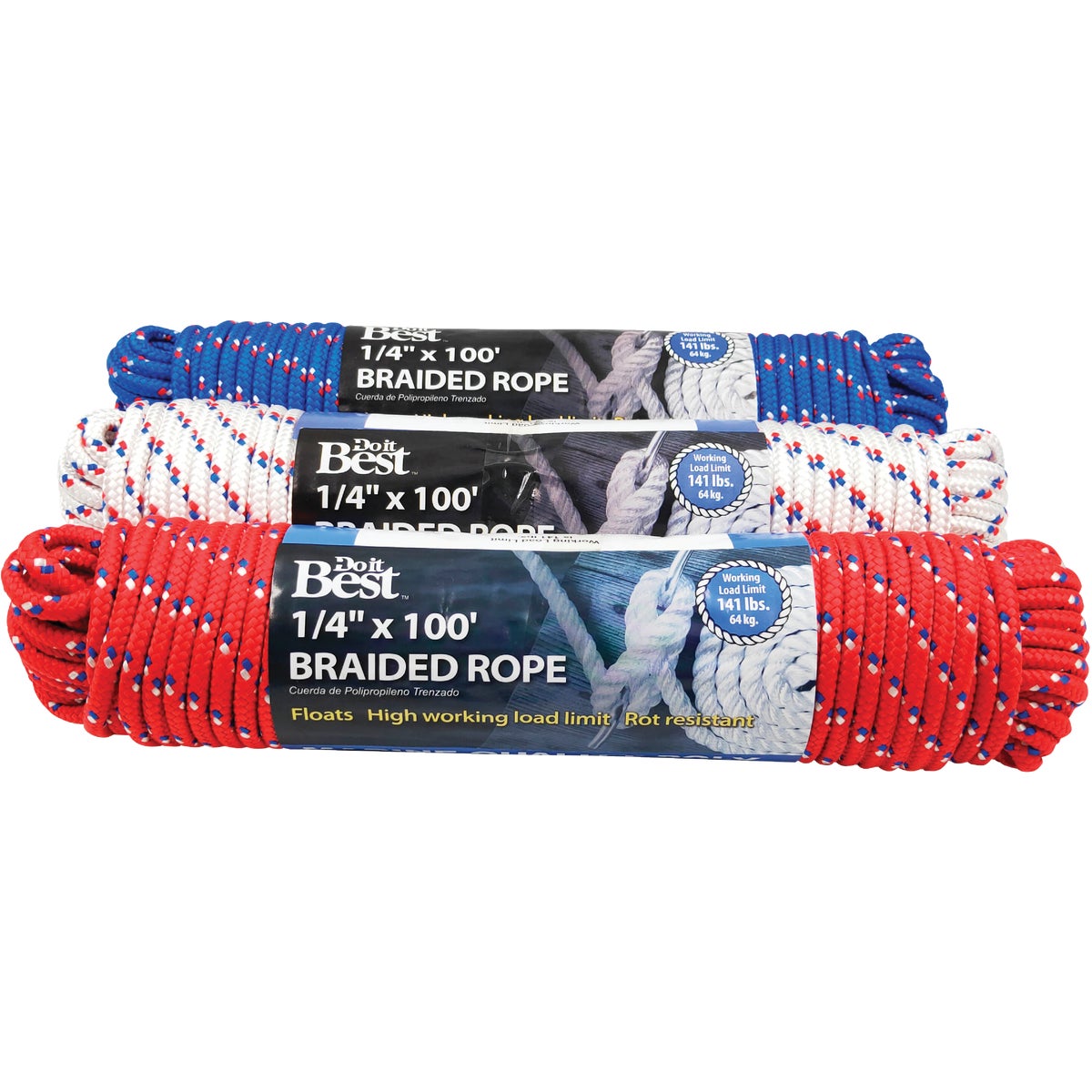 Do it Diamond Braided Polypropylene Packaged Rope 703149