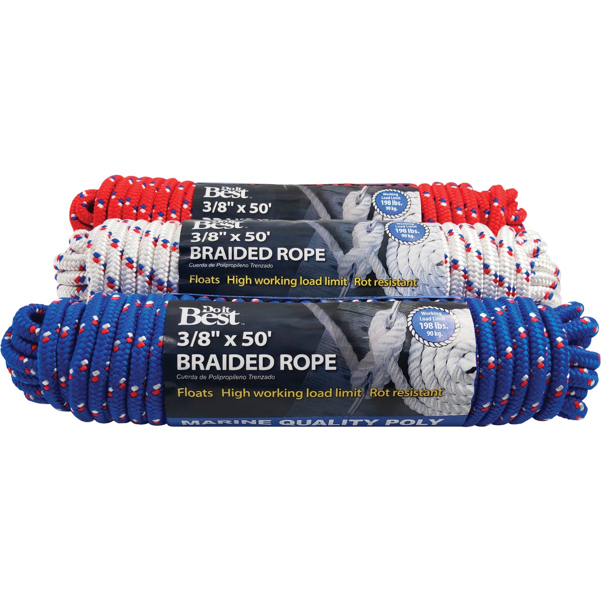 Do it Diamond Braided Polypropylene Packaged Rope 703151