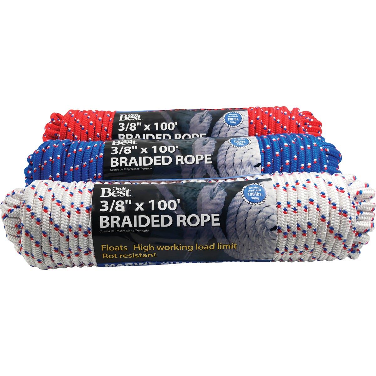 Do it Diamond Braided Polypropylene Packaged Rope 703153