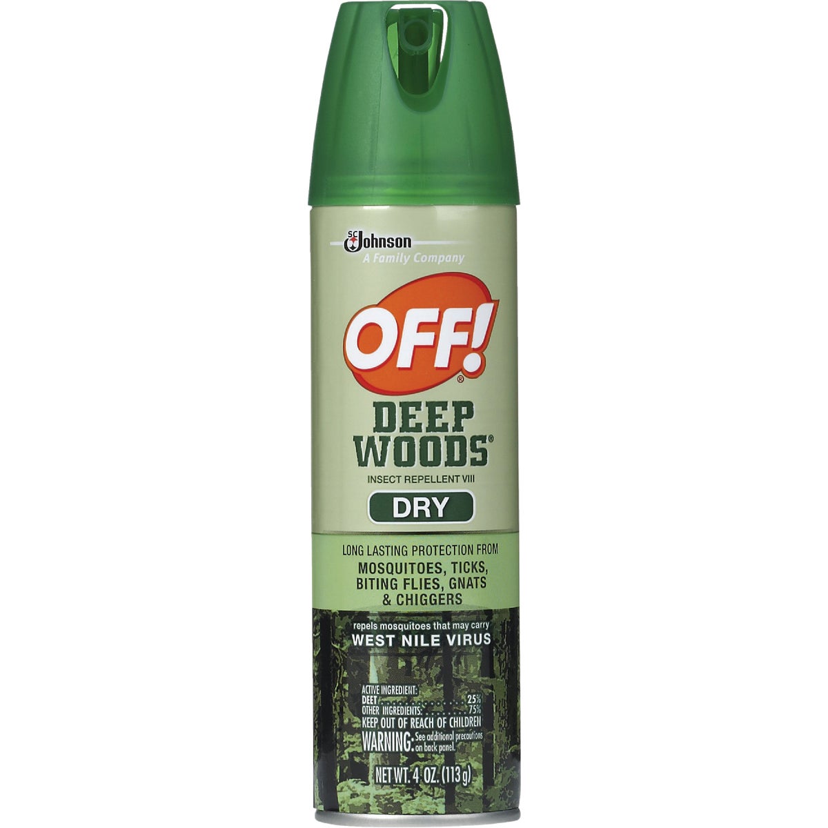 OFF! Deep Woods Dry Insect Repellent 704955