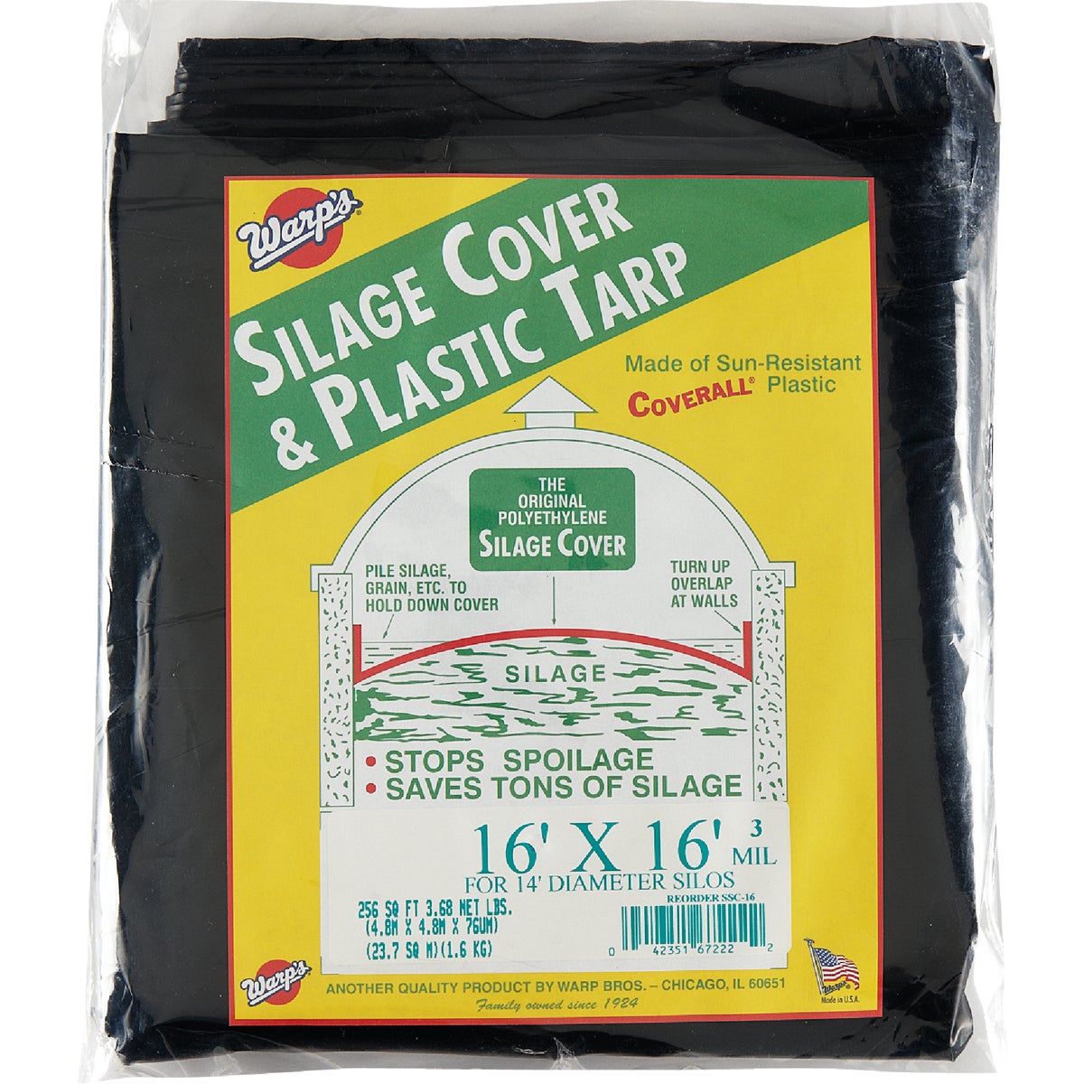 16X16 SILAGE COVER