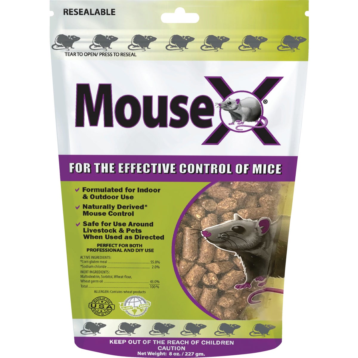 8OZ MOUSE-X MICE CONTROL